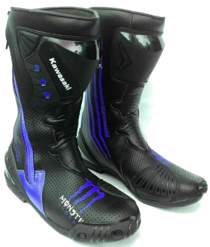 ZMB-009 Motorcycle/Motorbike Leather Shoes Custom Made - ZEES MOTOR SPORTS