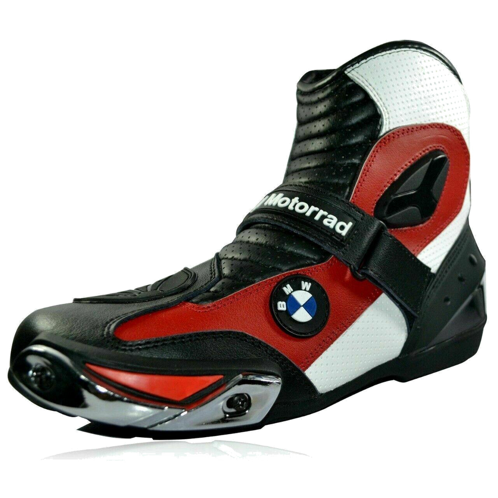 ZMB-020 Motorcycle/Motorbike Leather Shoes Custom Made - ZEES MOTOR SPORTS