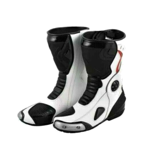 ZMB-026 Motorcycle/Motorbike Leather Shoes Custom Made - ZEES MOTOR SPORTS