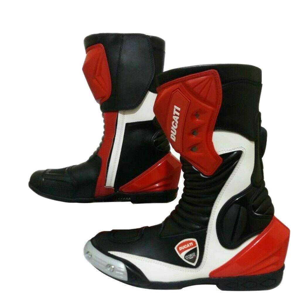 ZMB-032 Motorcycle/Motorbike Leather Shoes Custom Made - ZEES MOTOR SPORTS