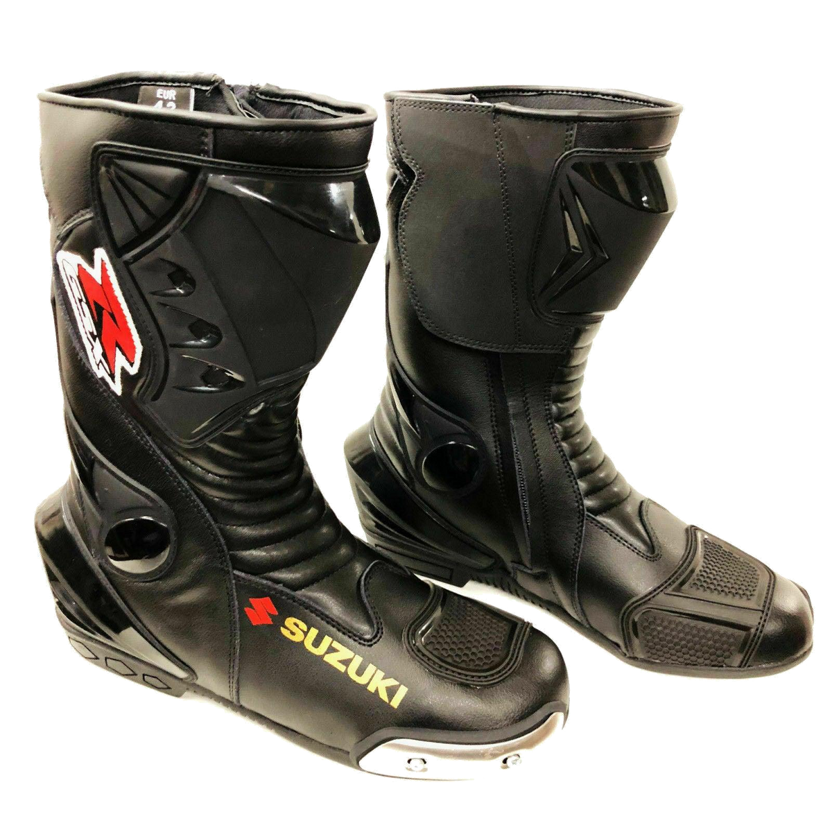 ZMB-037 Motorcycle/Motorbike Leather Shoes Custom Made - ZEES MOTOR SPORTS