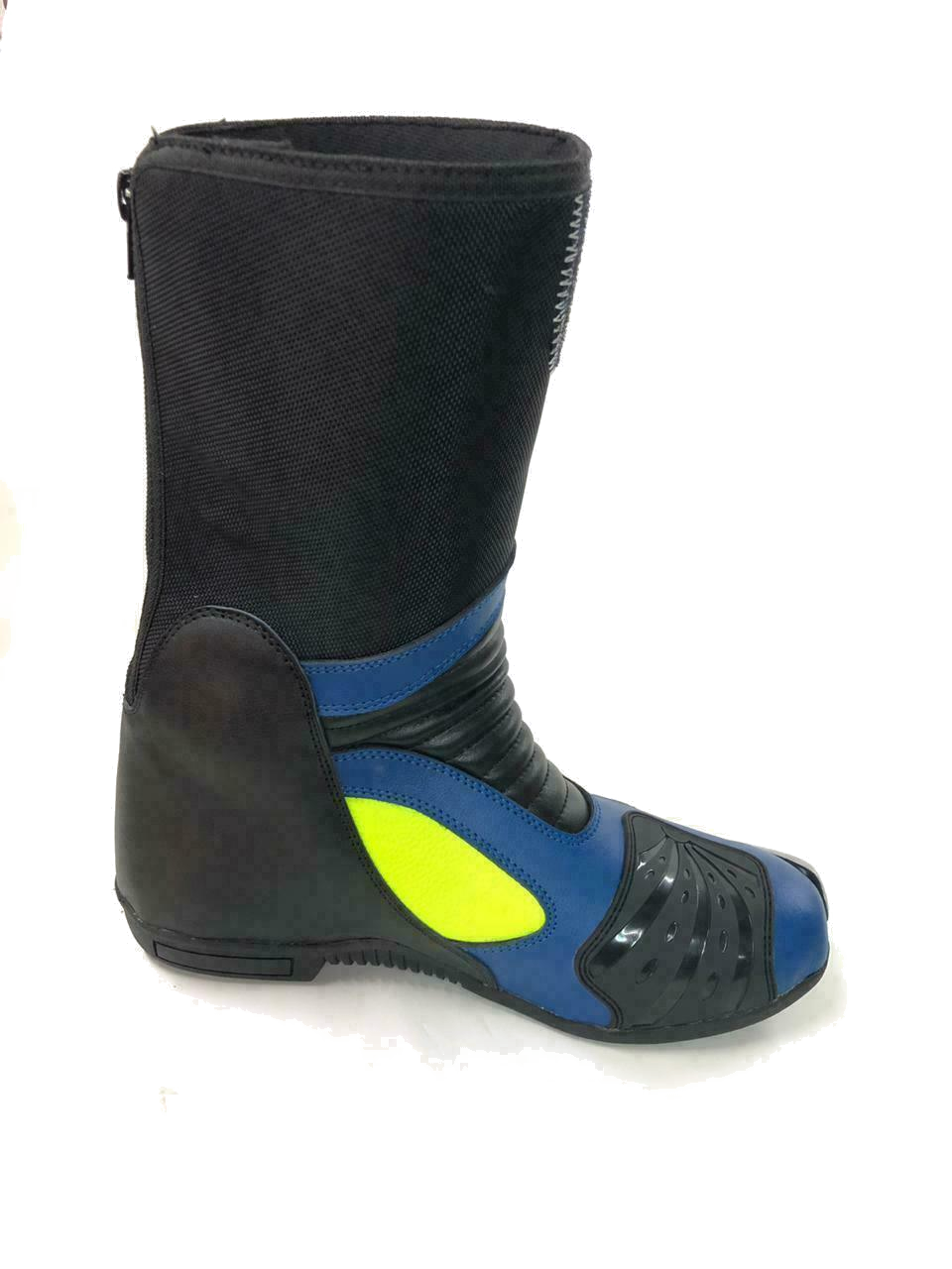 ZMB-057 Motorcycle/Motorbike Leather Shoes Custom Made - ZEES MOTOR SPORTS