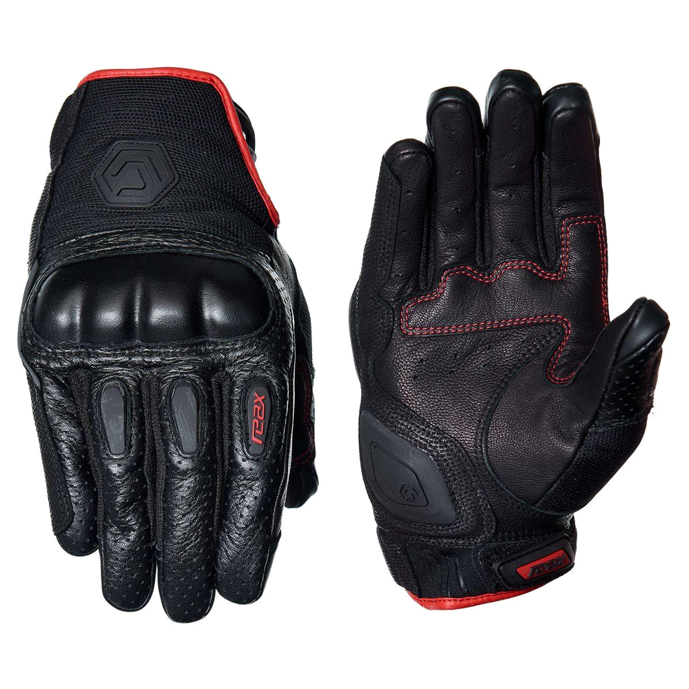 ZMG-010 Motorcycle/Motorbike Custom Made Leather Gloves - ZEES MOTOR SPORTS
