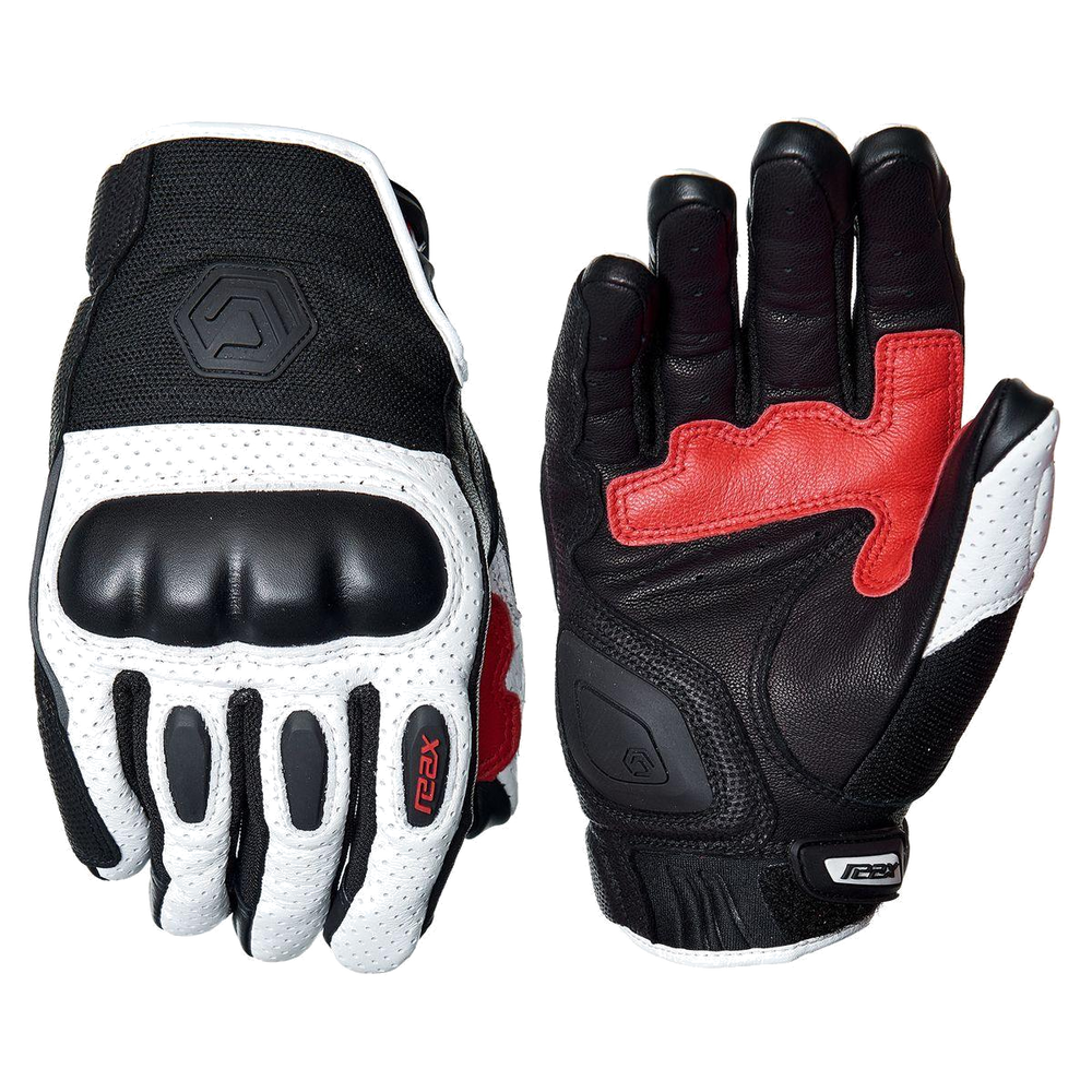 ZMG-012 Motorcycle/Motorbike Custom Made Leather Gloves - ZEES MOTOR SPORTS