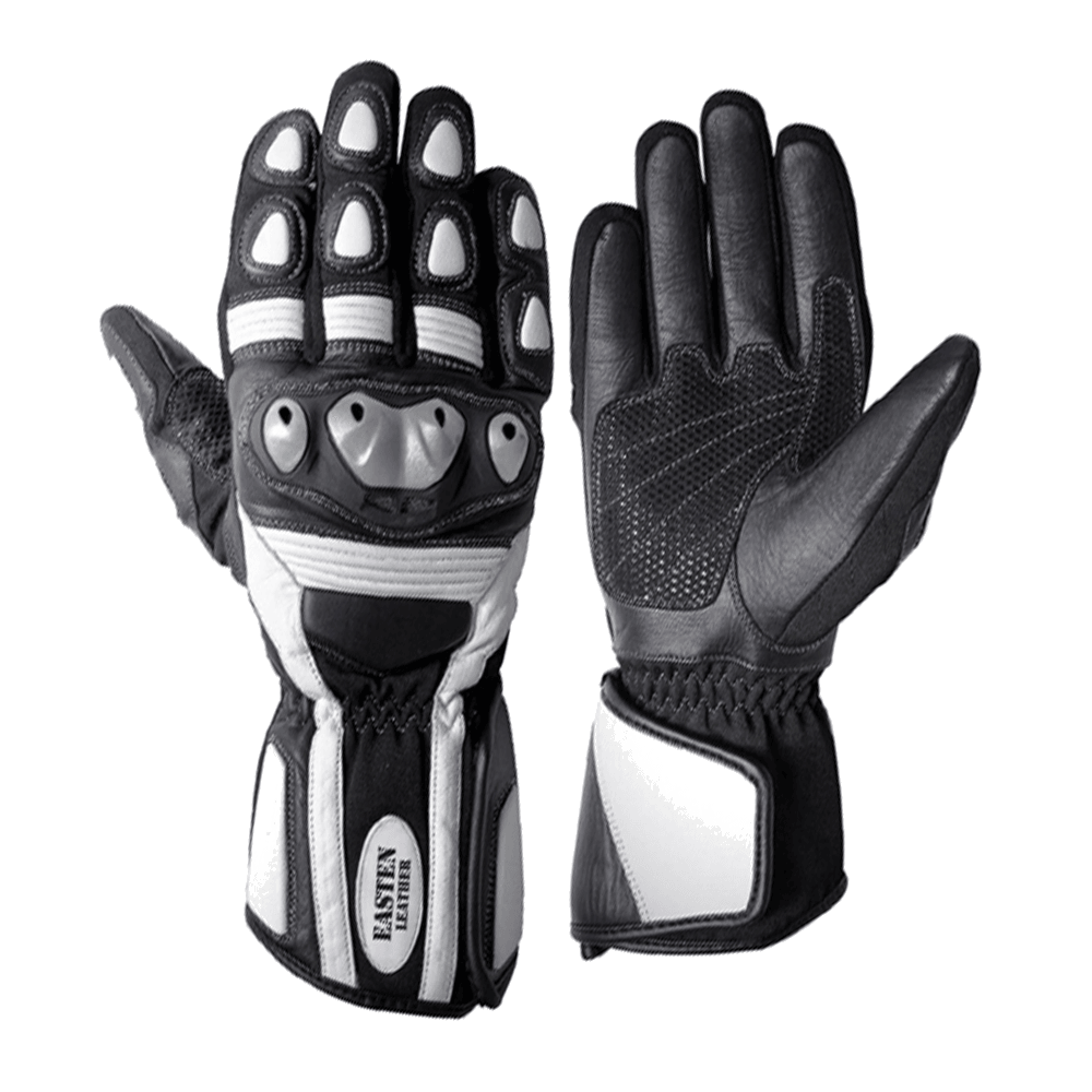 ZMG-018 Motorcycle/Motorbike Custom Made Leather Gloves - ZEES MOTOR SPORTS
