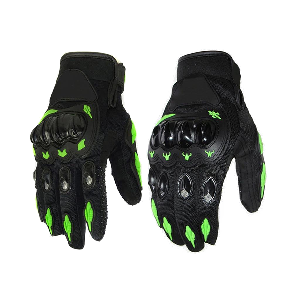ZMG-025 Motorcycle/Motorbike Custom Made Leather Gloves - ZEES MOTOR SPORTS
