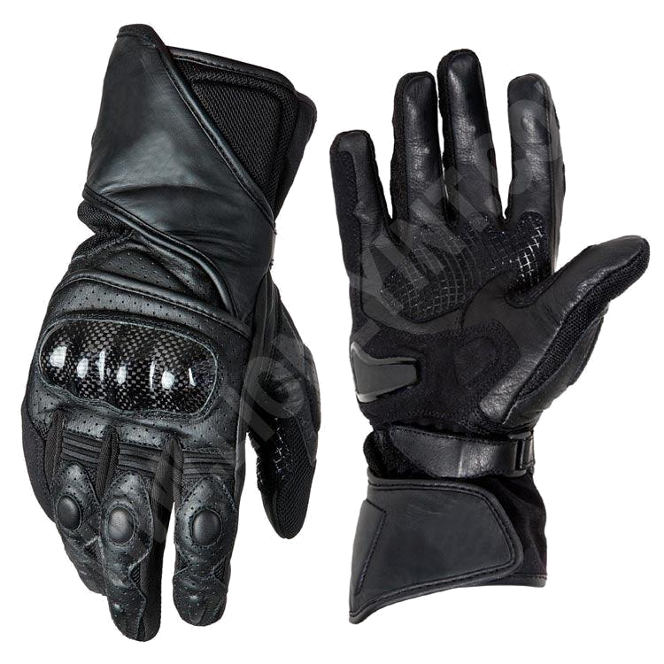 ZMG-030 Motorcycle/Motorbike Custom Made Leather Gloves - ZEES MOTOR SPORTS