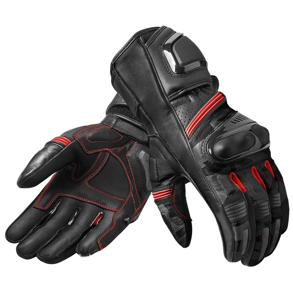 ZMG-034 Motorcycle/Motorbike Custom Made Leather Gloves - ZEES MOTOR SPORTS