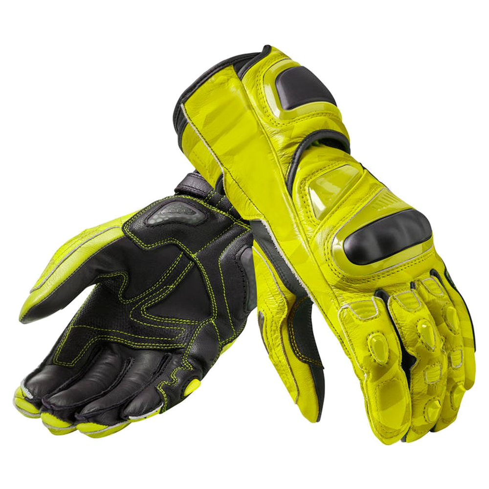 ZMG-036 Motorcycle/Motorbike Custom Made Leather Gloves - ZEES MOTOR SPORTS