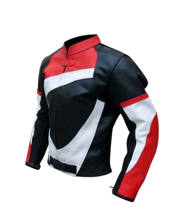 Customized Motorcycle Leather Jacket - ZMJ-047