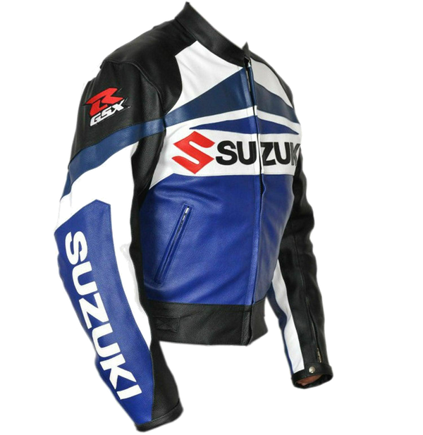 Customized Motorcycle Leather Jacket - ZMJ-054