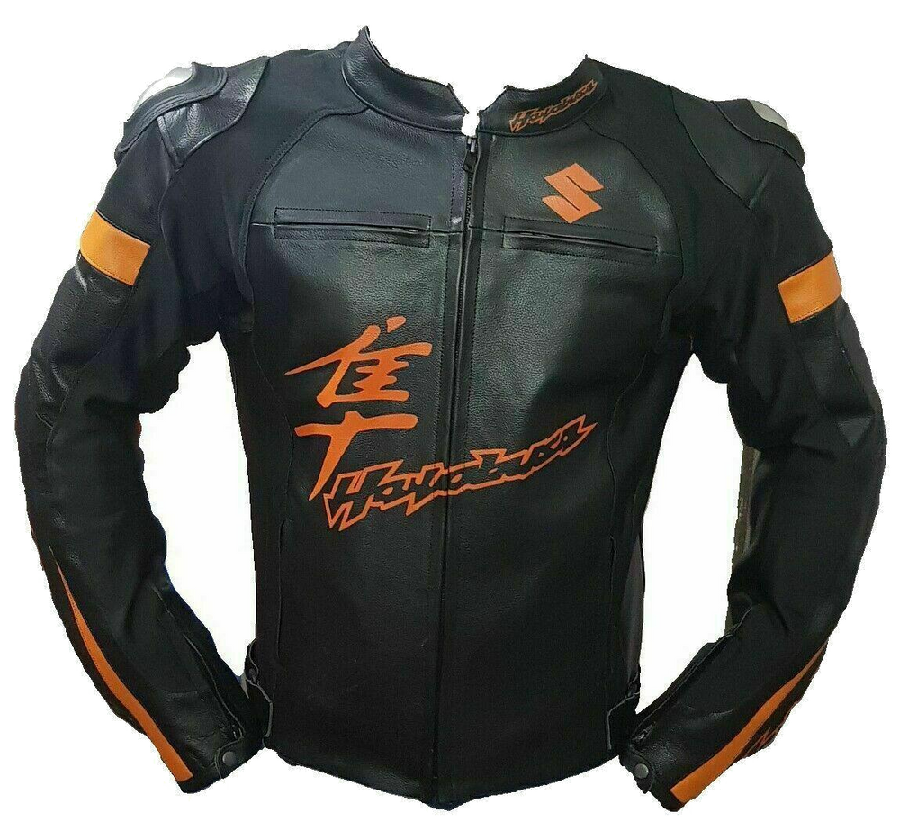 ZMJ-056 Racing Motorbike/Motorcycle Leather Jacket Custom Made Jacket For Bikers - ZEES MOTOR SPORTS