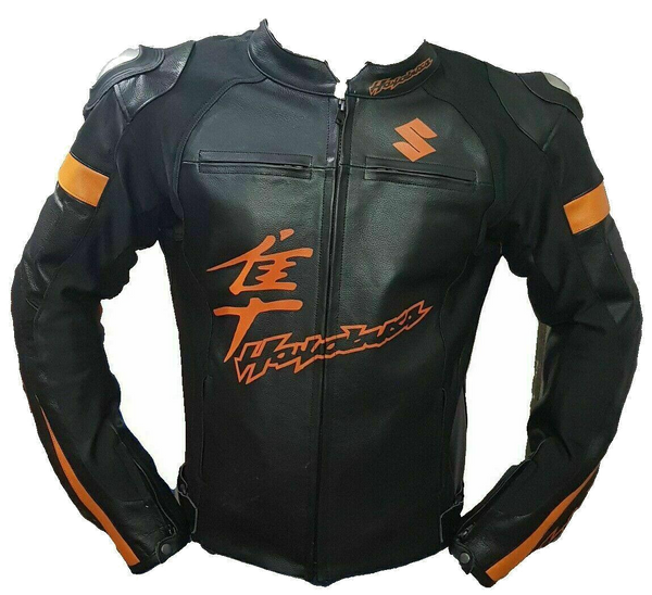 Customized Motorcycle Leather Jacket - ZMJ-056