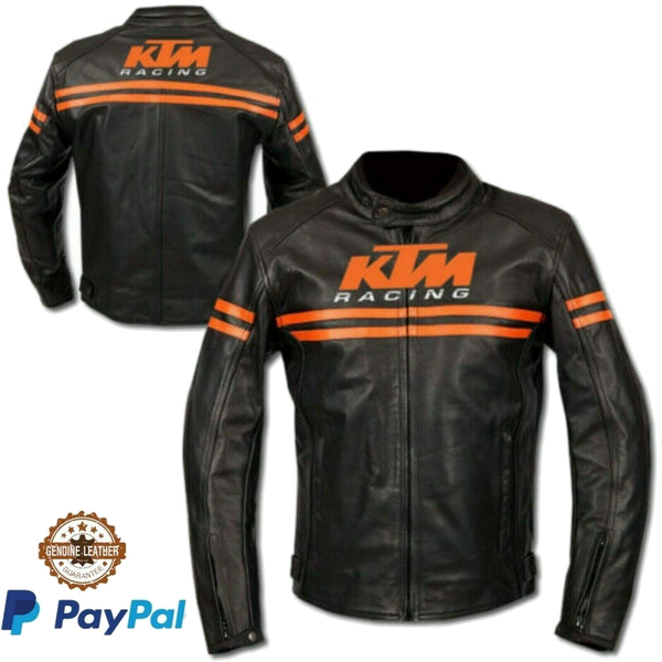 Customized Motorcycle Leather Jacket - ZMJ-057
