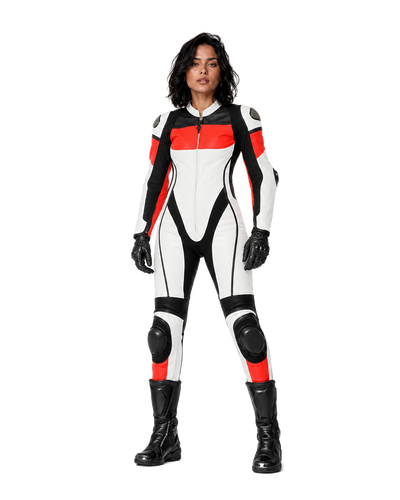Womens Motorcycle Racing Suit - ZMW-001