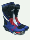 ZMB-001 Motorcycle/Motorbike Leather Shoes Custom Made - ZEES MOTOR SPORTS