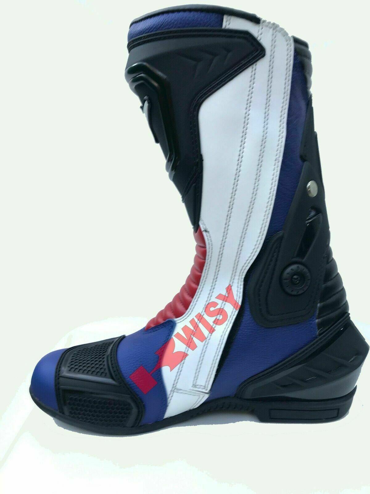 ZMB-001 Motorcycle/Motorbike Leather Shoes Custom Made - ZEES MOTOR SPORTS
