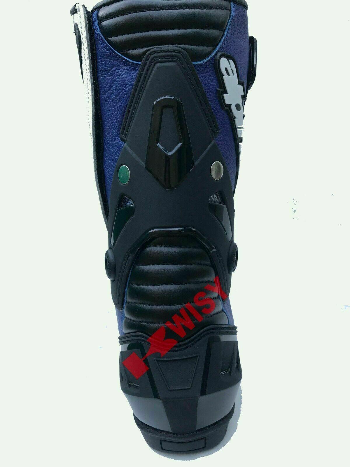 ZMB-001 Motorcycle/Motorbike Leather Shoes Custom Made - ZEES MOTOR SPORTS
