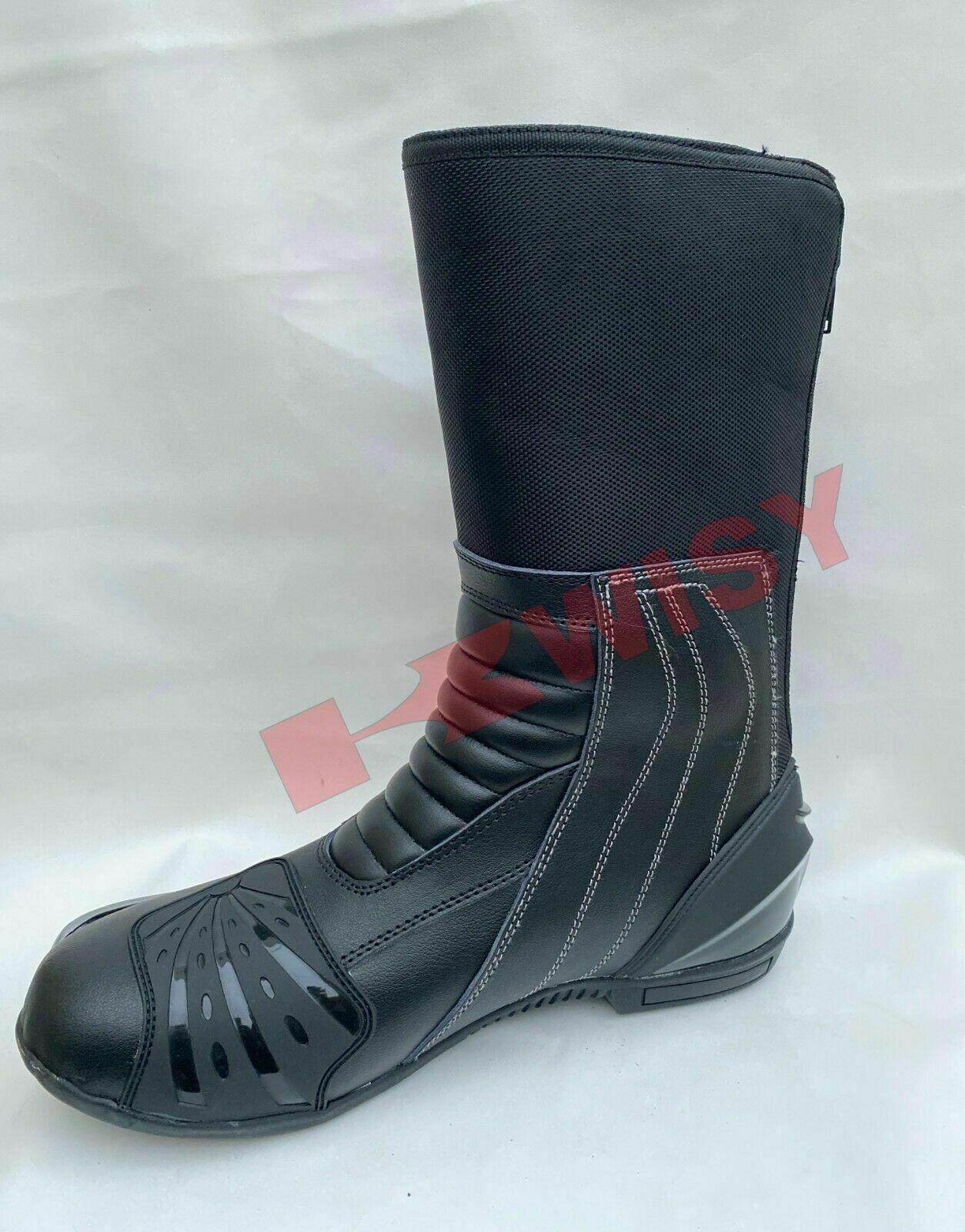 ZMB-002 Motorcycle/Motorbike Leather Shoes Custom Made - ZEES MOTOR SPORTS