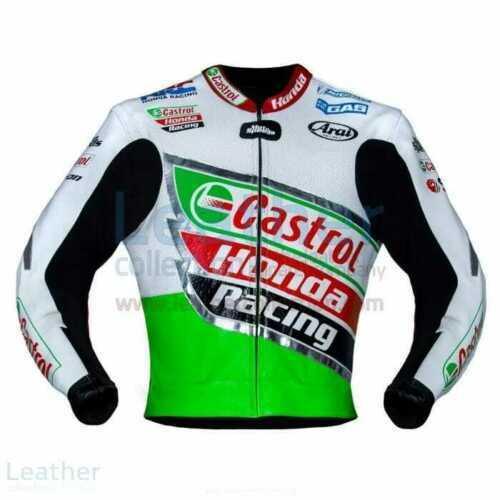 ZMJ-004 Racing Motorbike/Motorcycle Leather Jacket Custom Made Jacket For Bikers - ZEES MOTOR SPORTS