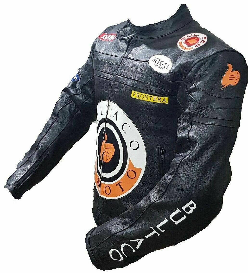 ZMJ-032 Racing Motorbike/Motorcycle Leather Jacket Custom Made Jacket For Bikers - ZEES MOTOR SPORTS