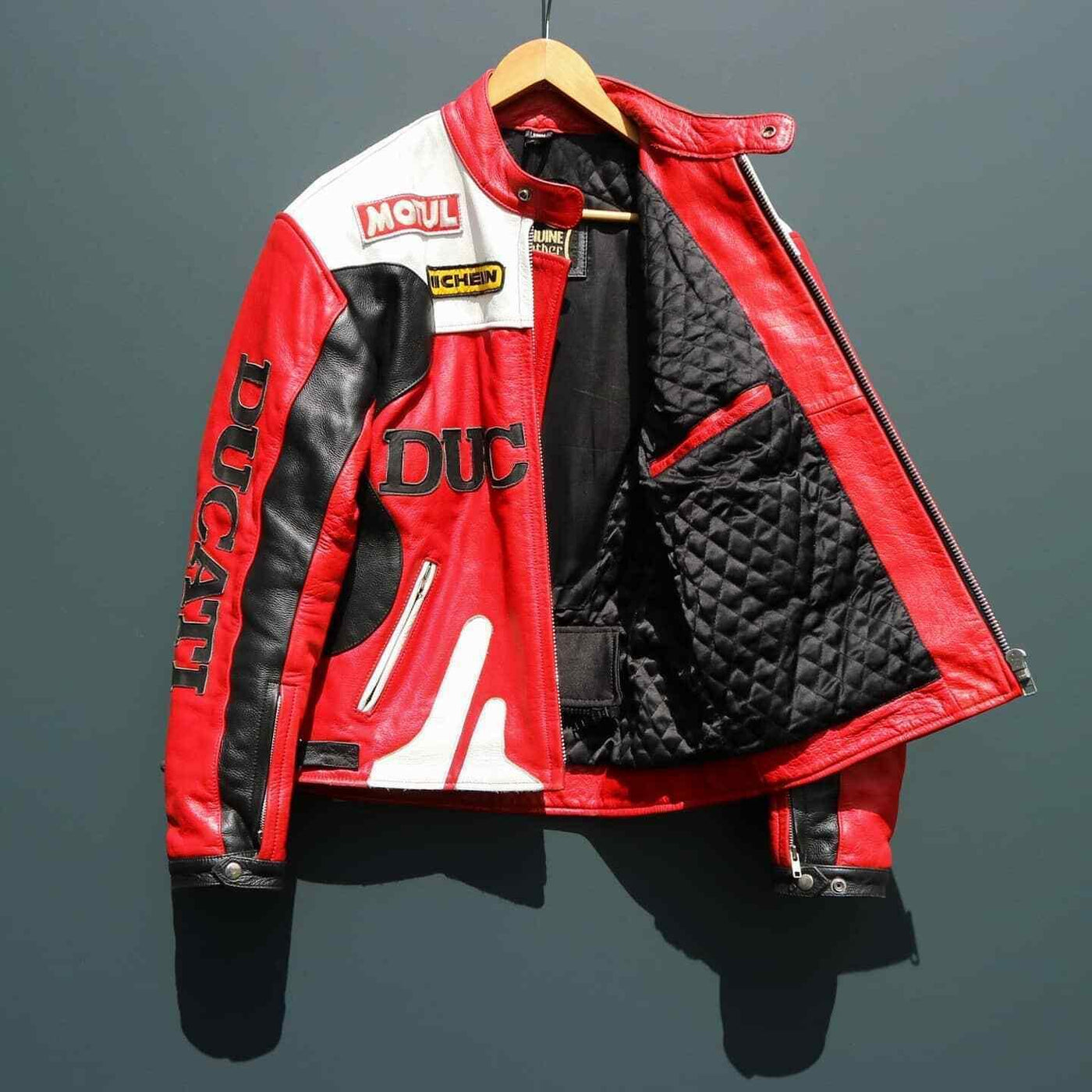 ZMJ-051 Racing Motorbike/Motorcycle Leather Jacket Custom Made Jacket For Bikers - ZEES MOTOR SPORTS
