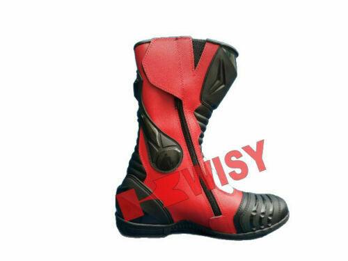 ZMB-006 Motorcycle/Motorbike Leather Shoes Custom Made - ZEES MOTOR SPORTS