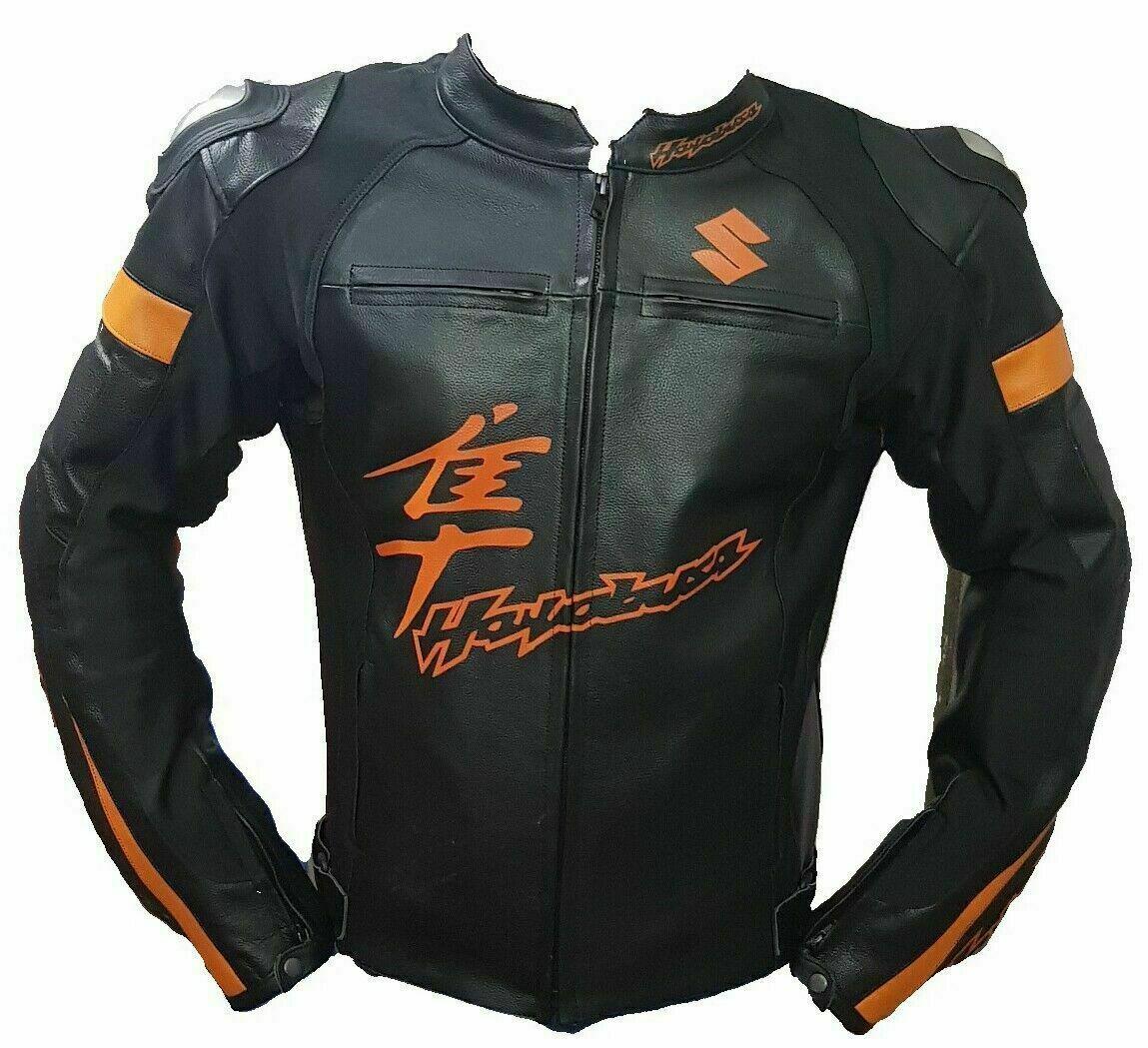 ZMJ-056 Racing Motorbike/Motorcycle Leather Jacket Custom Made Jacket For Bikers - ZEES MOTOR SPORTS