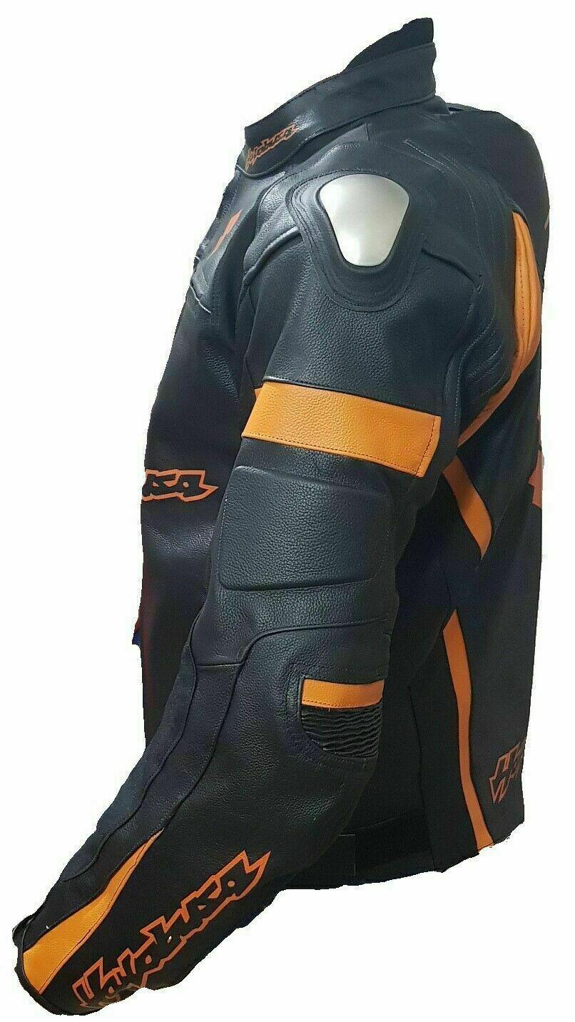 ZMJ-056 Racing Motorbike/Motorcycle Leather Jacket Custom Made Jacket For Bikers - ZEES MOTOR SPORTS