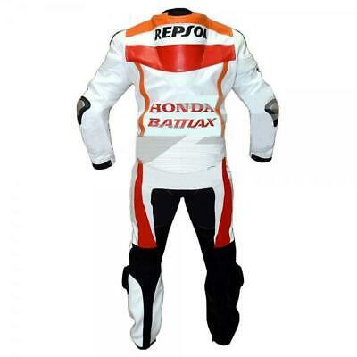 HONDA Motorbike Racing Suit Leather Made - ZEES MOTOR SPORTS