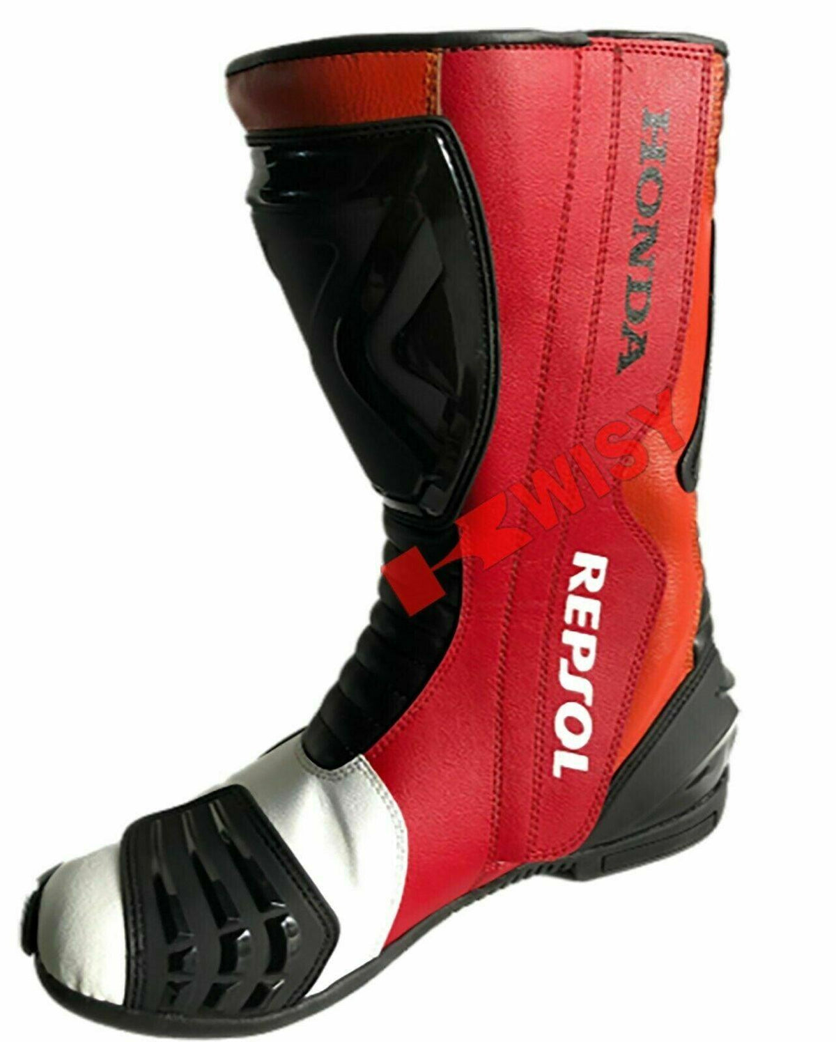 ZMB-007 Motorcycle/Motorbike Leather Shoes Custom Made - ZEES MOTOR SPORTS