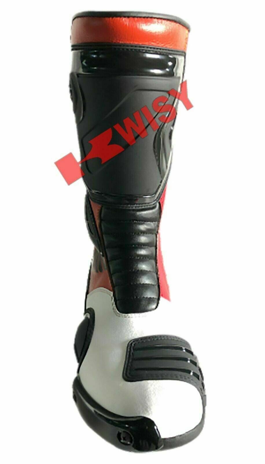 ZMB-007 Motorcycle/Motorbike Leather Shoes Custom Made - ZEES MOTOR SPORTS