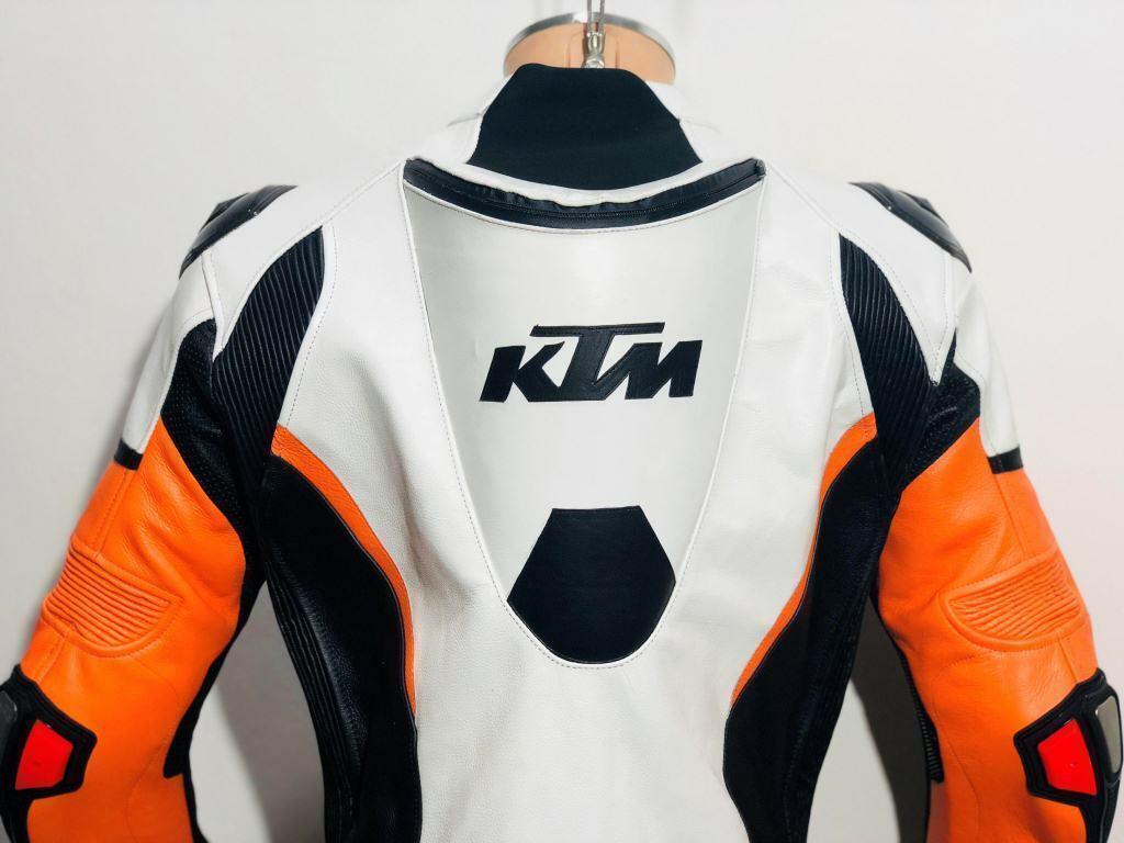 KTM CUSTOMIZED Motorbike Racing Suit Leather Made - ZEES MOTOR SPORTS