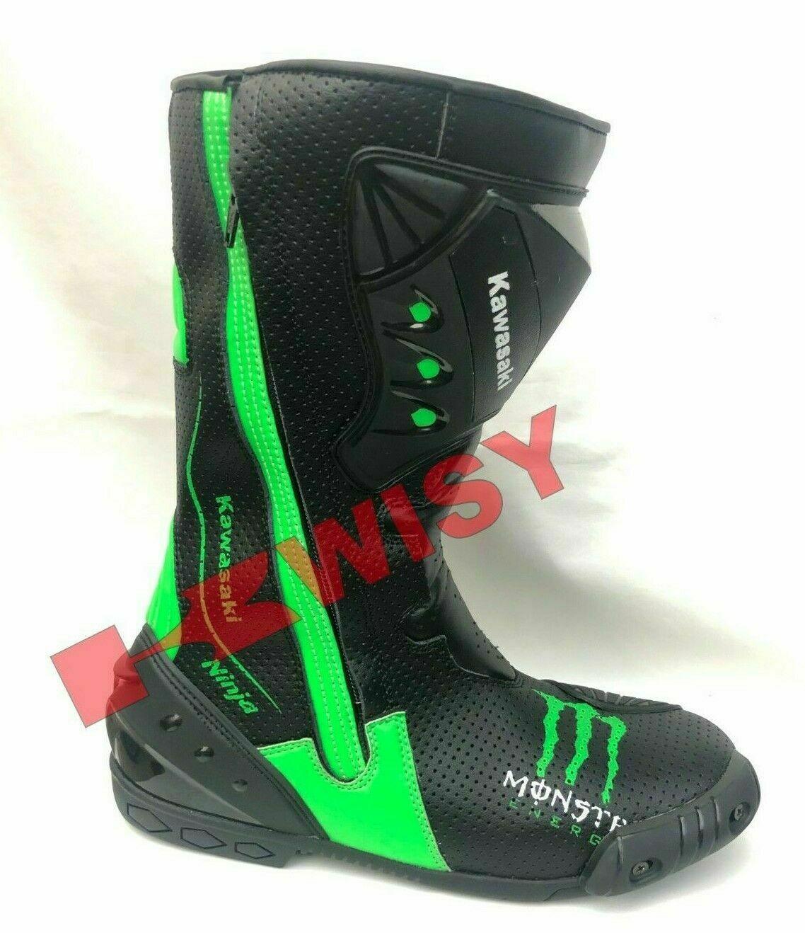 ZMB-008 Motorcycle/Motorbike Leather Shoes Custom Made - ZEES MOTOR SPORTS