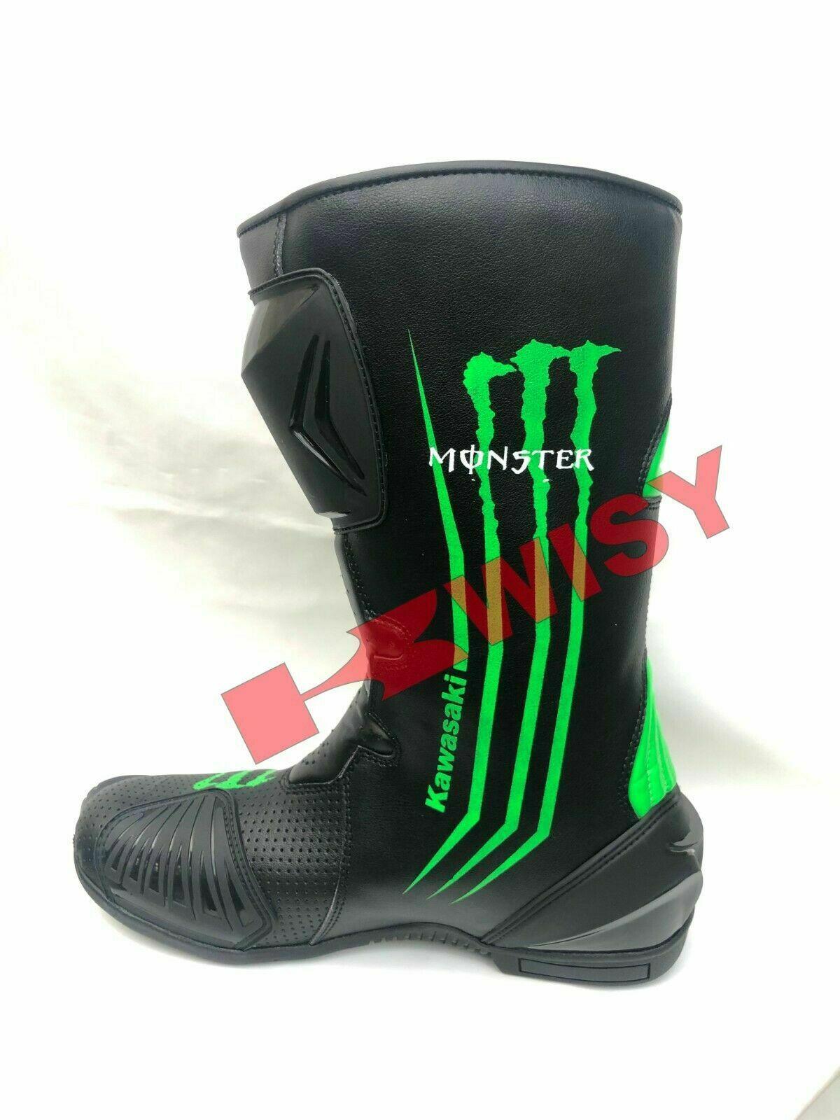 ZMB-008 Motorcycle/Motorbike Leather Shoes Custom Made - ZEES MOTOR SPORTS