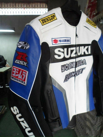 ZMJ-064 Racing Motorbike/Motorcycle Leather Jacket Custom Made Jacket For Bikers - ZEES MOTOR SPORTS