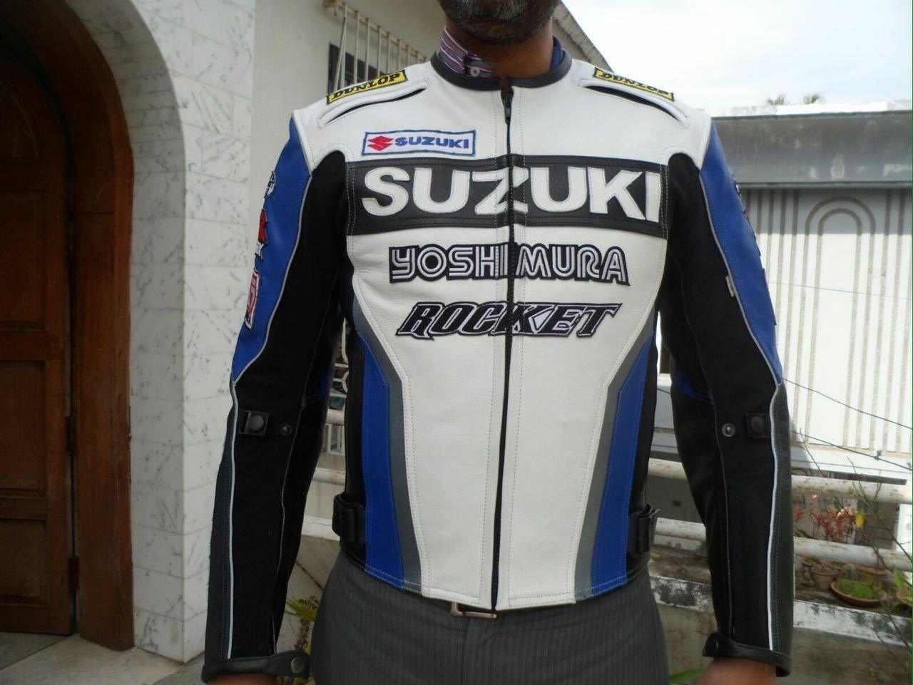 ZMJ-064 Racing Motorbike/Motorcycle Leather Jacket Custom Made Jacket For Bikers - ZEES MOTOR SPORTS
