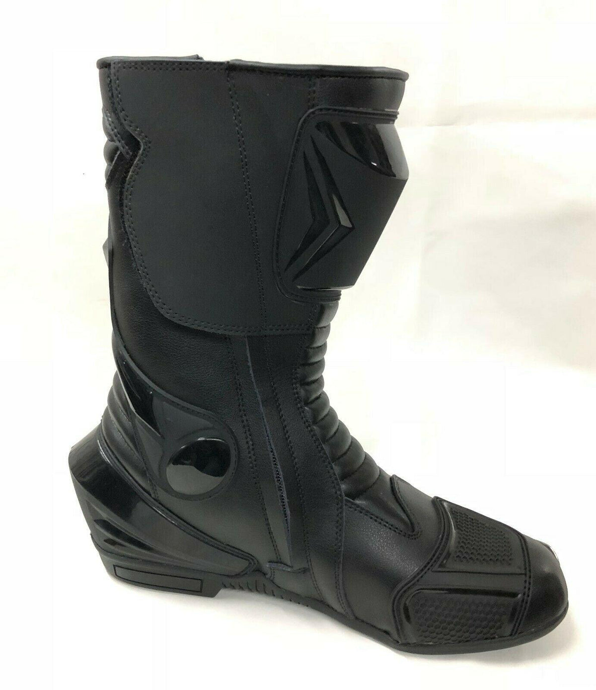 ZMB-010 Motorcycle/Motorbike Leather Shoes Custom Made - ZEES MOTOR SPORTS