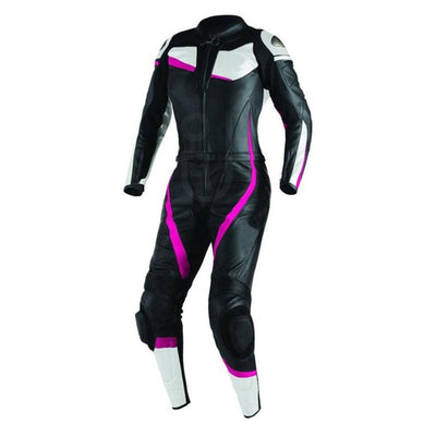 ZMW-010 Womens Motorbike Racing Suit Leather Made - ZEES MOTO