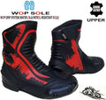 ZMB-018 Motorcycle/Motorbike Leather Shoes Custom Made - ZEES MOTOR SPORTS