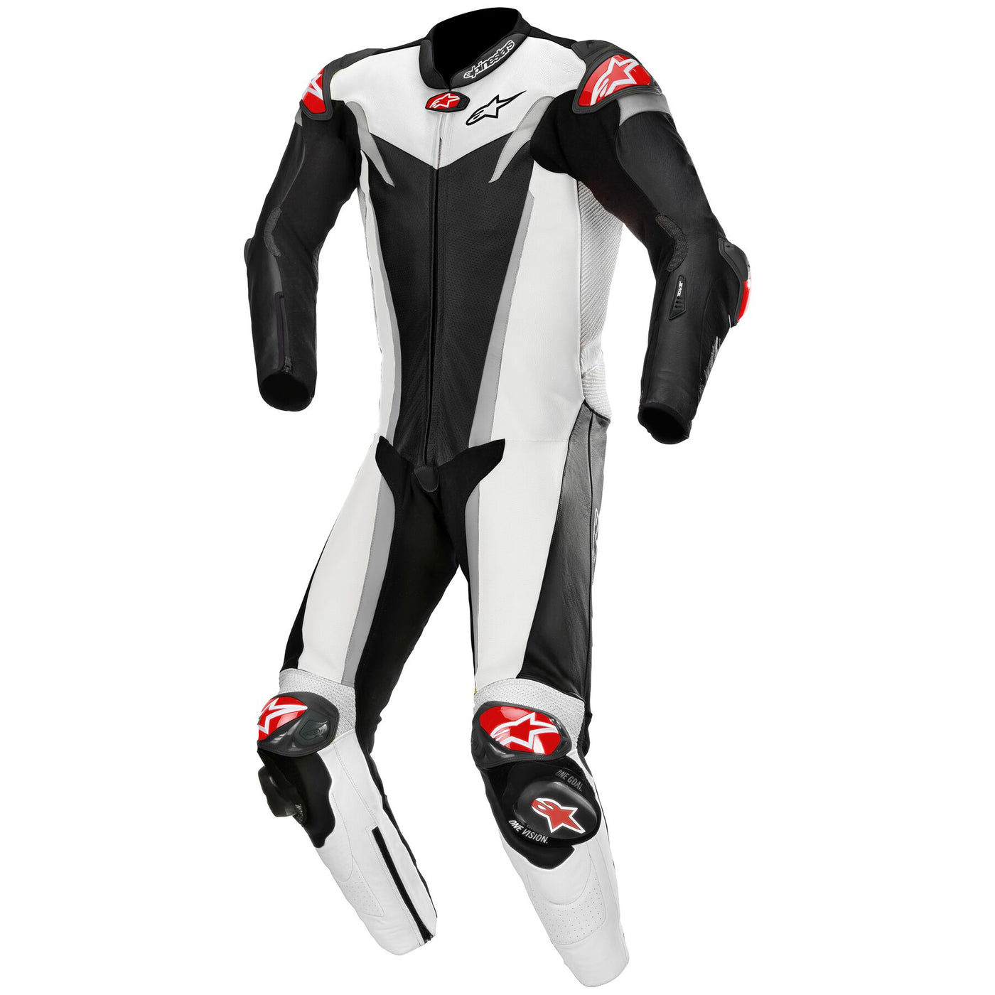 ALPINESTARS GP TECH V3 Piece Motorbike Racing Suit Leather Made - ZEES MOTOR SPORTS