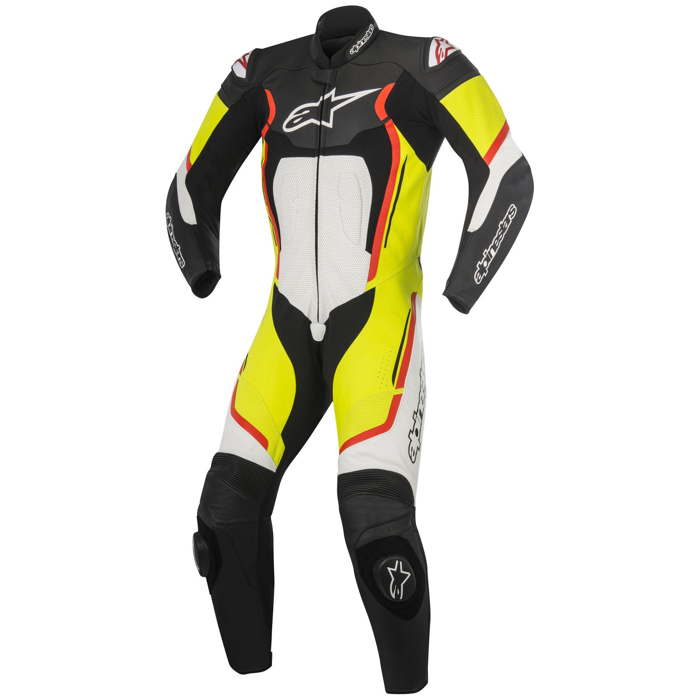 ALPINESTARS MOTEGI 1 Piece Motorbike Racing Suit Leather Made - ZEES MOTOR SPORTS