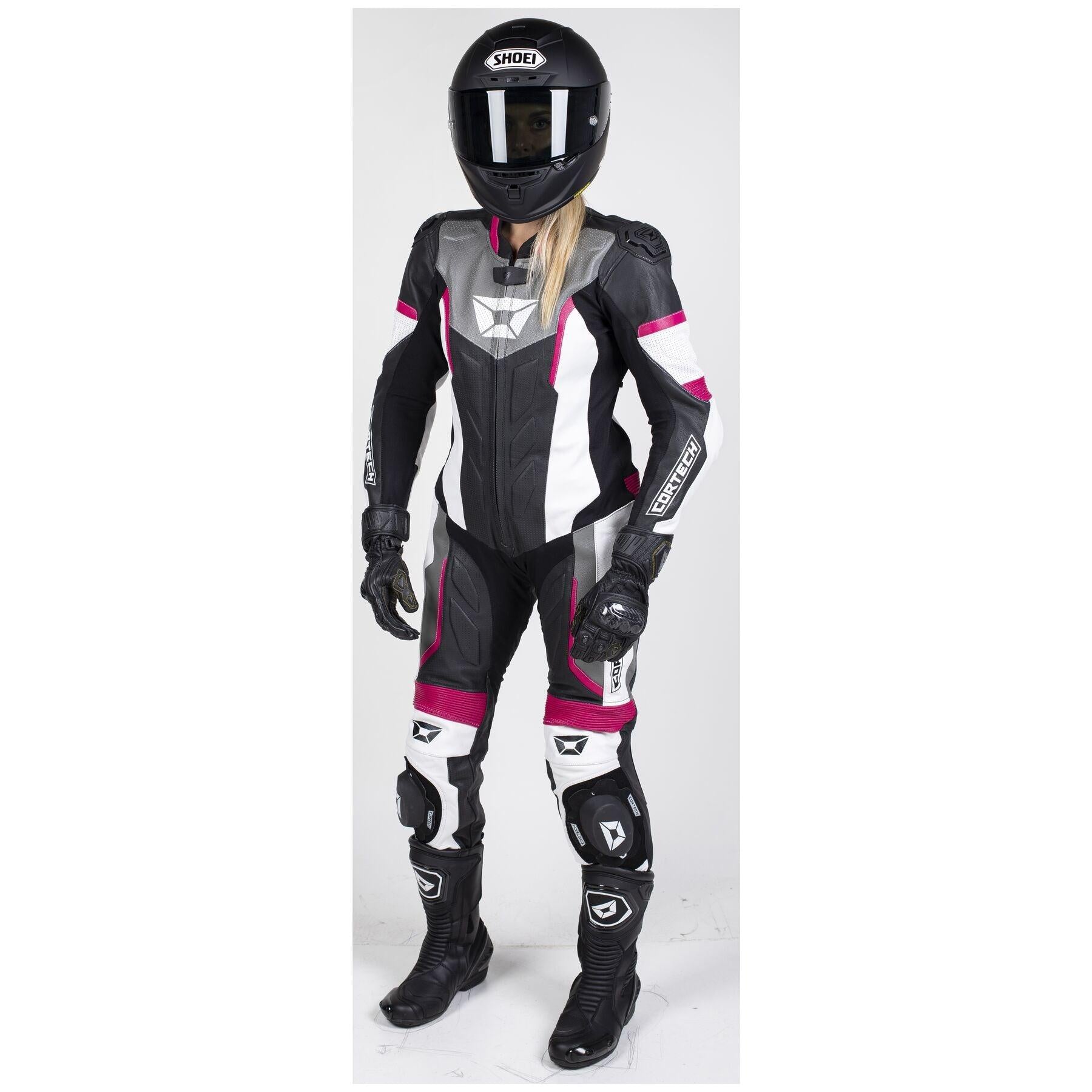 ZMW-016 Womens Motorbike Racing Suit Leather Made - ZEES MOTO