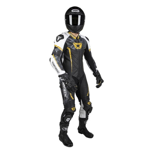 CORTECH ADRENALINE GP Motorbike Racing Suit Leather Made - ZEES MOTOR SPORTS