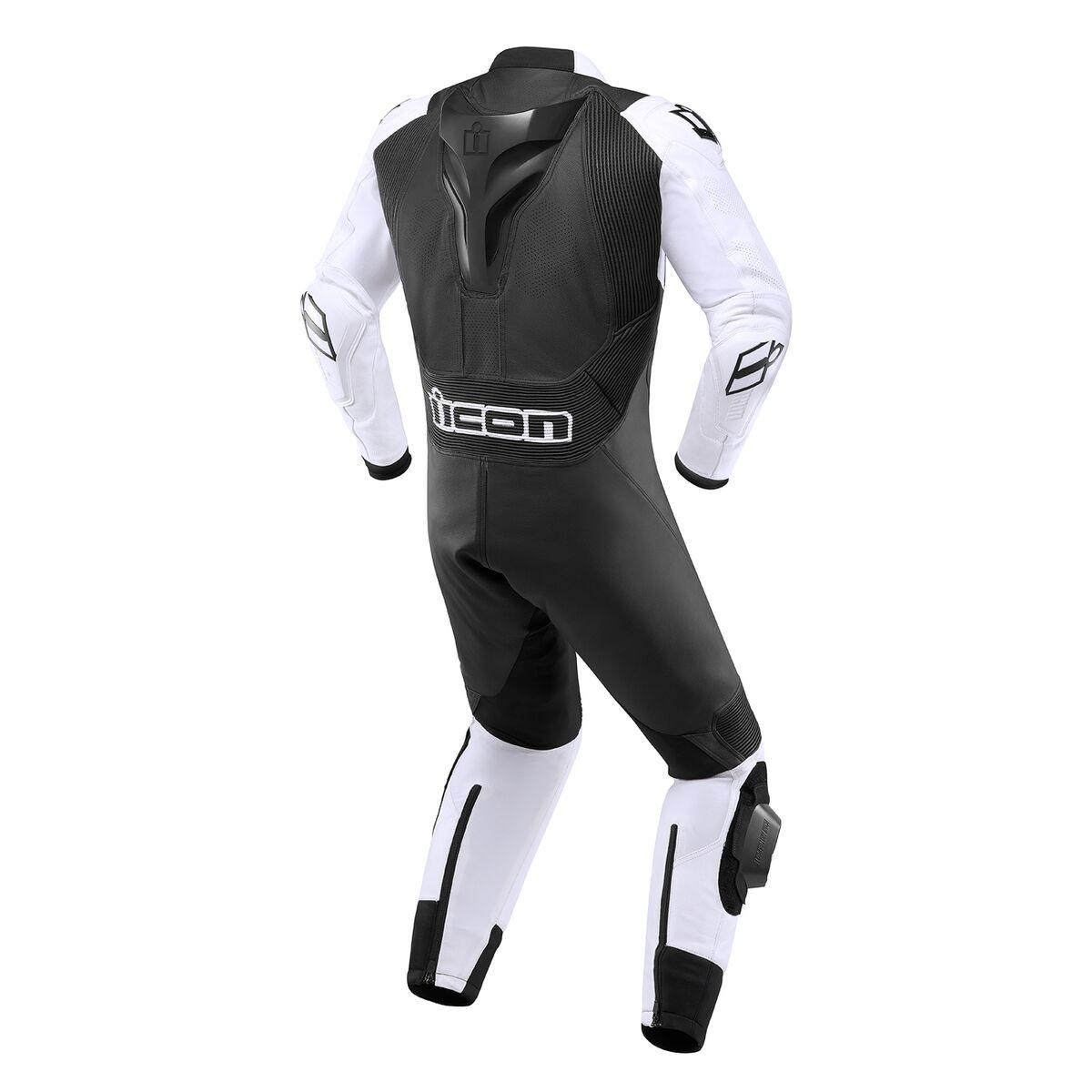 ICON HYPERSPORT Motorbike Racing Suit Leather Made - ZEES MOTOR SPORTS