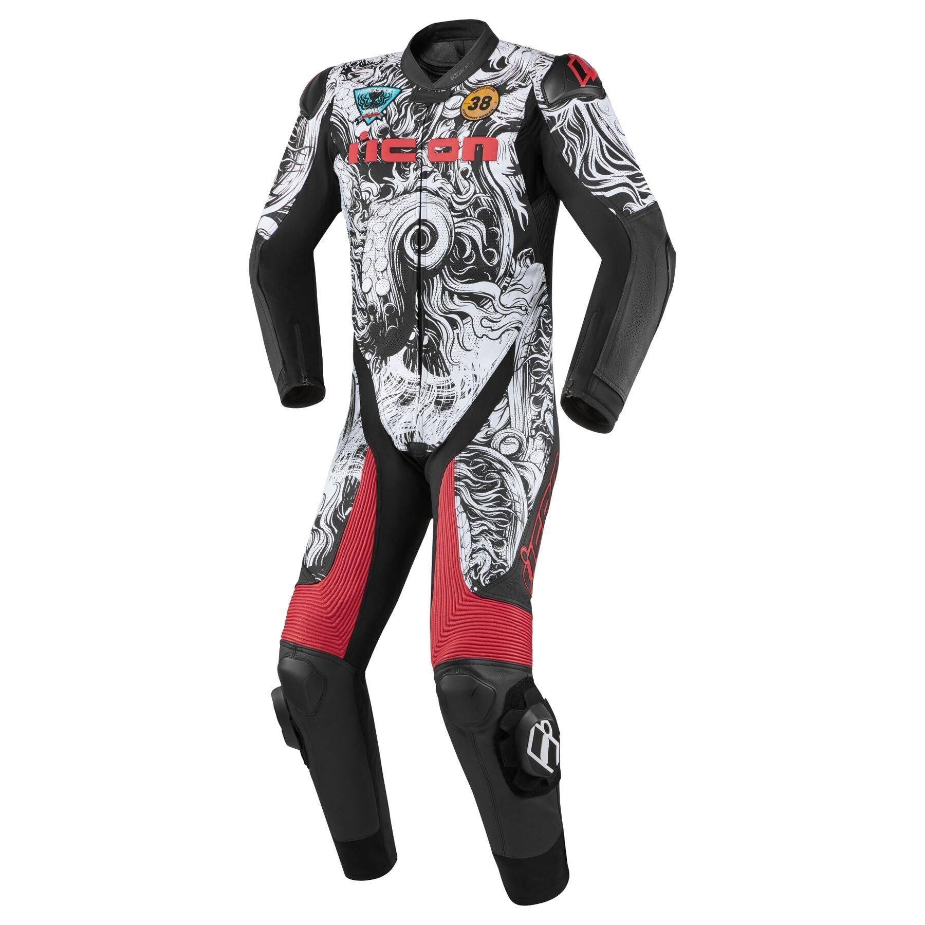 Icon Hypersport Kraken Motorcycle Racing Suit Zees Moto ZEES MOTO