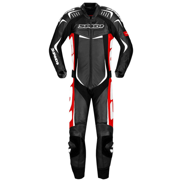 Spidi Track Wind Pro Motorbike Racing Suit Leather Made