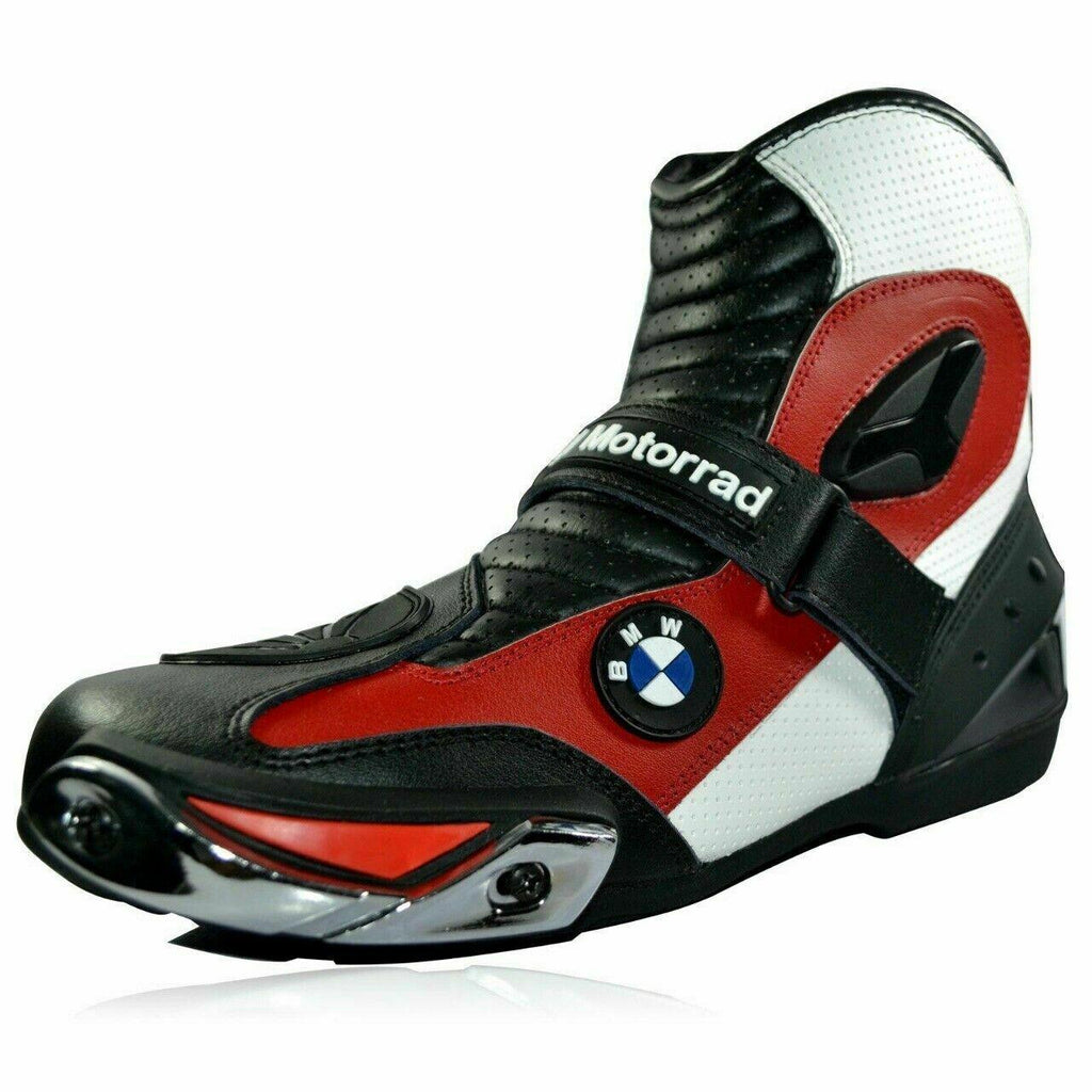 ZMB-020 Motorcycle/Motorbike Leather Shoes Custom Made - ZEES MOTOR SPORTS