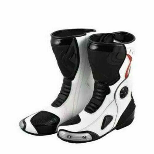 ZMB-026 Motorcycle/Motorbike Leather Shoes Custom Made - ZEES MOTOR SPORTS