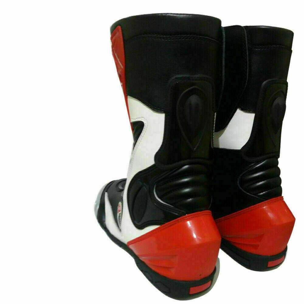 ZMB-032 Motorcycle/Motorbike Leather Shoes Custom Made - ZEES MOTOR SPORTS